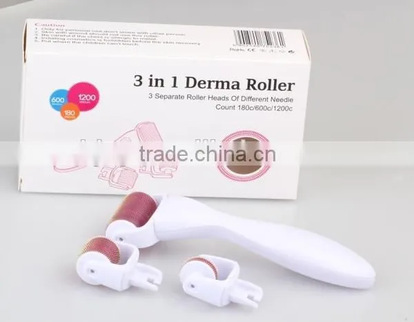 Newest 1200/600/180 Disk Needles Micro Derma Beauty Roller 3 In 1 photo-2