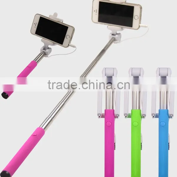 2016 Wired Bluetooth Selfie Stick