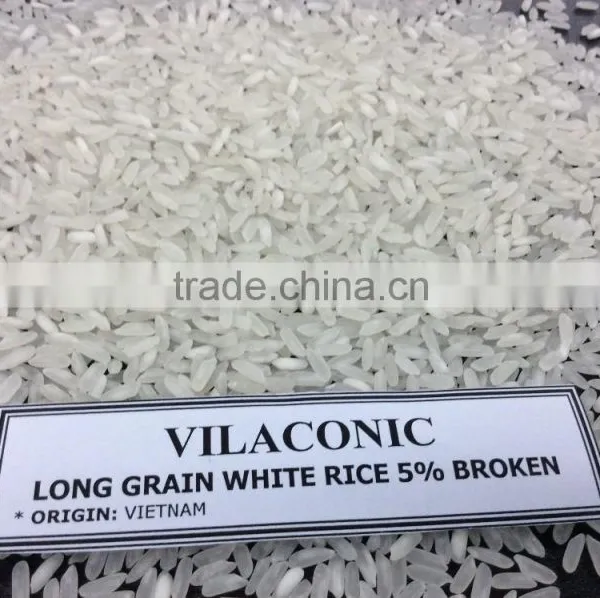 Long Grain White Rice 5% Broken (website: Davis.thong, Mobile: +84 986 778 999)