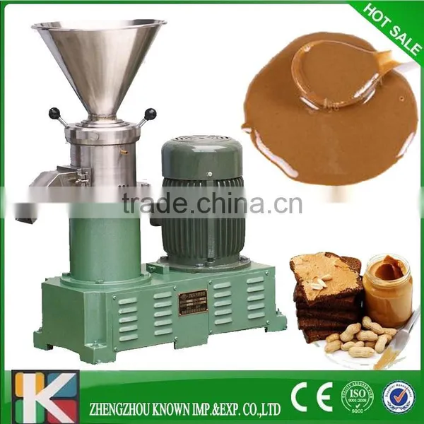 Industrial 80 Colloidal Mill Tahini Sesame Paste Stone Grinder Mill Peanut Butter Making Machine