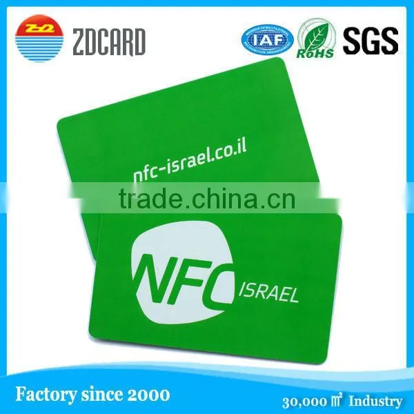 13.56MHZ Contactless Branded Writable Classic 1k Nfc Card photo-2