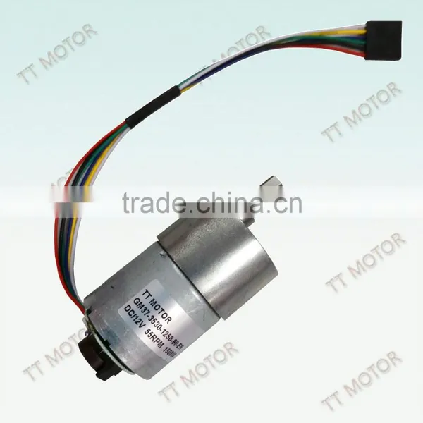 GM37-3530 Hot Selling Chinese Competitive Products 12 Volt Worm Gear Motor photo-3