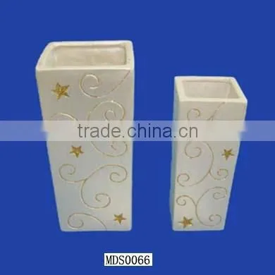 Pottery Candle Storage