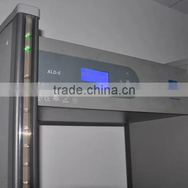 18 Zones LCD Display Security Walk Through Metal Detector Gate photo-4