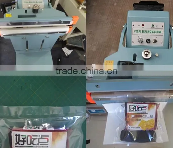 Double Line Foot Pedal PVC/POF Film Sealing Machine photo-6