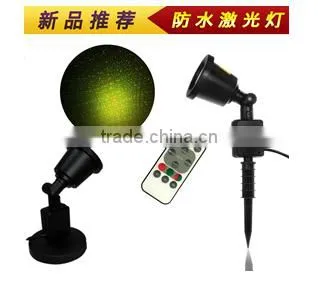 Motion/ Static/ Lighting Outdoor Indoor Lawn Laser Projector Light With Remote Controller photo-2