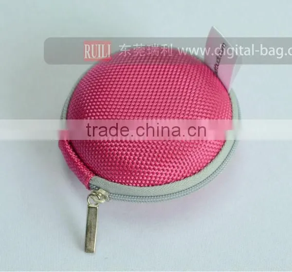Small Travel Portable Hard Shell Eva Earphone Case Bag
