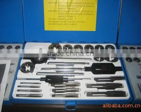 47pc tap&die sets,drill and screwdriver extractor set