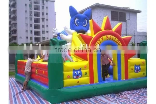 Children Playing Castle Made by PVC Material photo-4