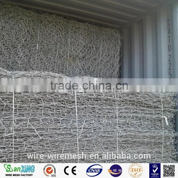 Anping Galvanized Hexagonal Wire Mesh for Flood Gabion Mesh photo-6