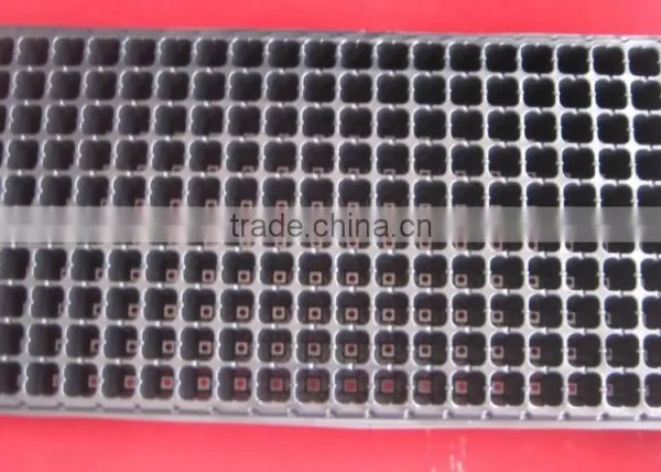 Deep Plastic Seedling Growing Tray Breeding Tray for Greenhouses photo-6