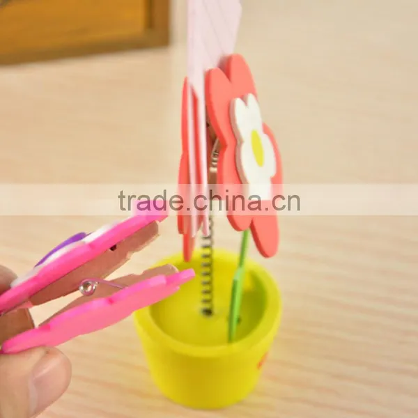 J216 Wooden Cartoon Clip, Memo Clip photo-2