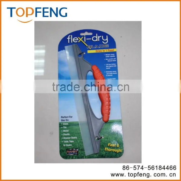 Silicone Water Wiper Scraper Blade Squeegee Car Vehicle Windshield Window Washing Cleaning photo-3