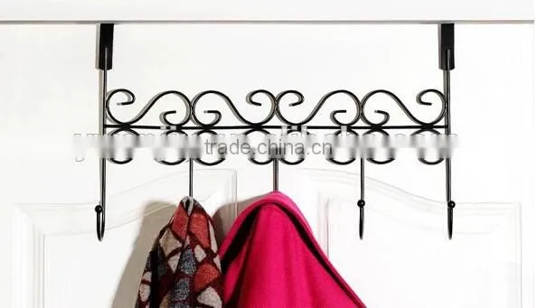 Multi-Function Love Metal Over The Door Hanging Hooks photo-5