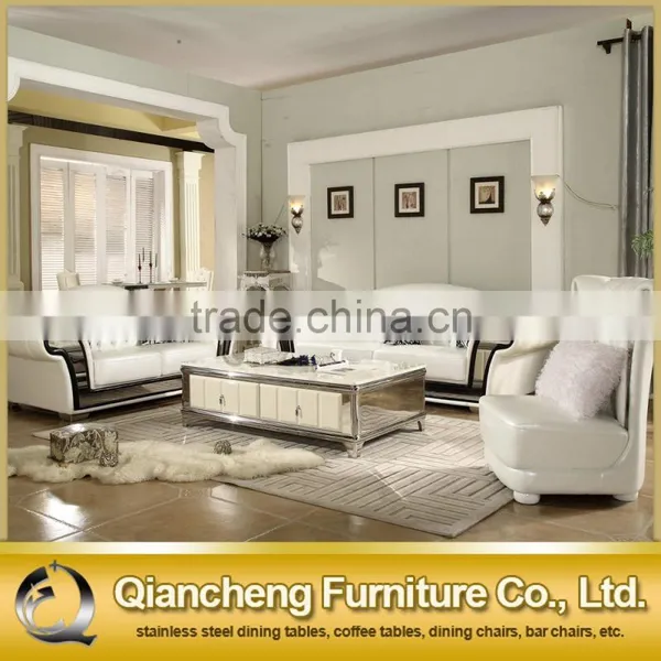 High Gloss Modern Design New Marble Center Table Coffee Table photo-2