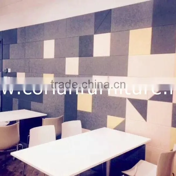 Colorful Modern Art Designed Acrylic Solid Surface Decorating Wall Panel photo-2