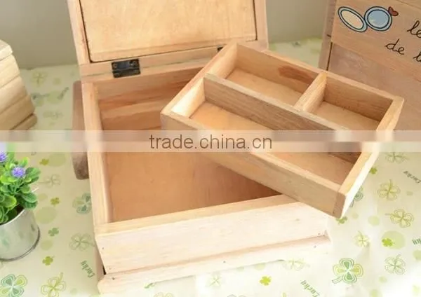 Rural Style Wooden Sewing Box photo-4