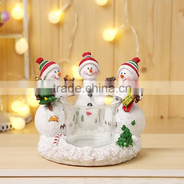 Custom Bulk Christmas Reindeer Candle Holders Decoration photo-6