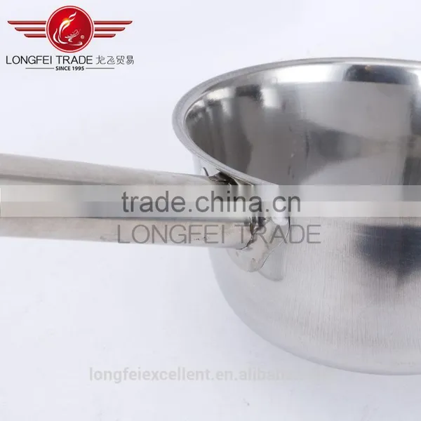 2016 Stainless Steel Hot Sale New Shape Milk Pan Set photo-4
