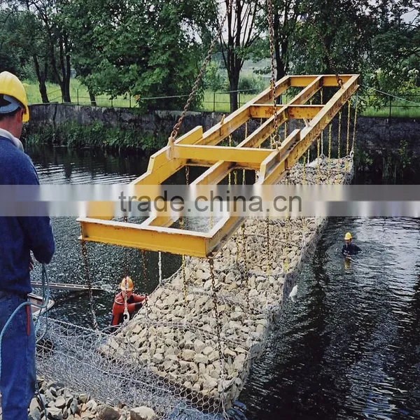 Gabion Basket Stone for Decoration Wall and Defend Flood Stone Cage Mesh photo-2