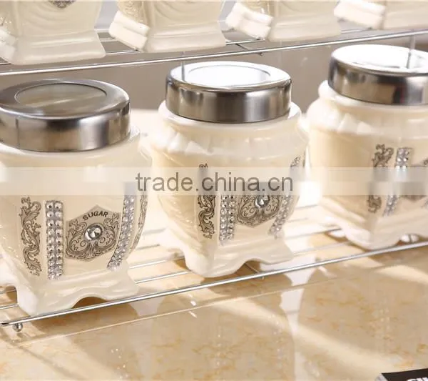 Kitchen Ceramic Canister Set photo-3