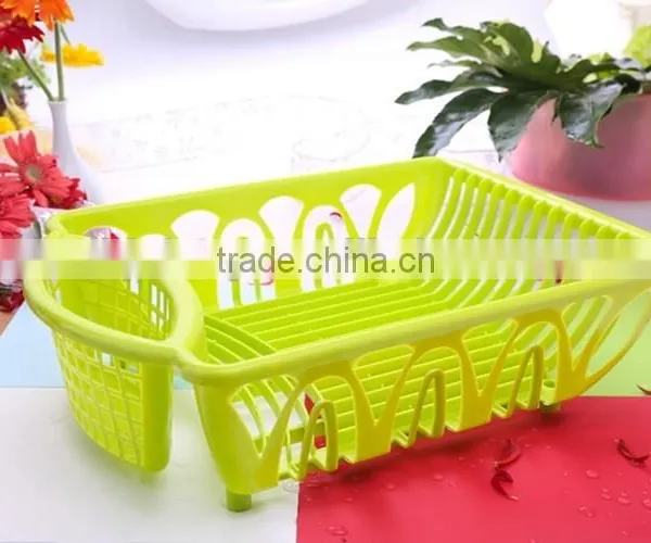 Wholesale Useful Plastic Dish Drainer for Kitchen /colourful Useful Daily Plastic Dish Rack photo-2
