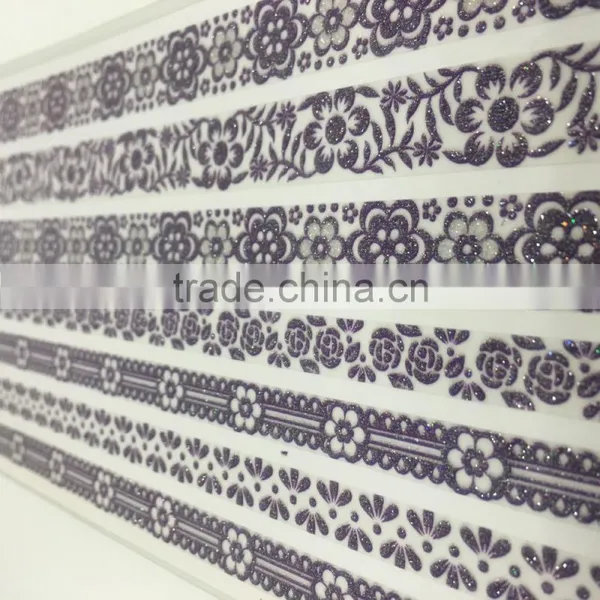 Glitter Laced Border, Follower Laced Border Sticker, Lace Border Sticker in Put photo-4