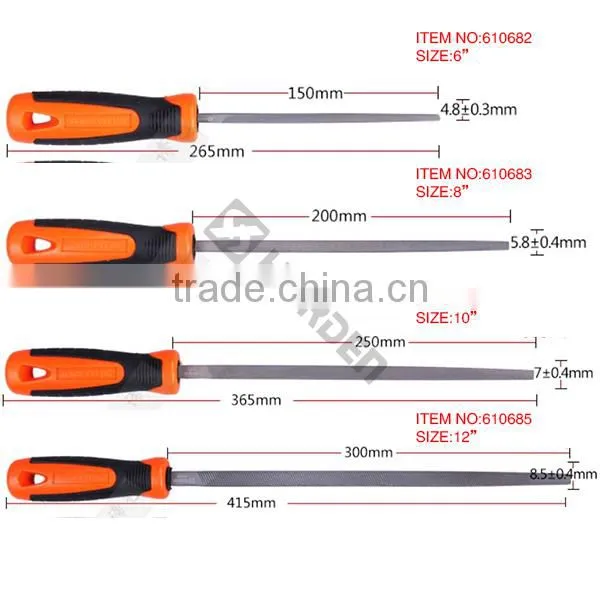 Professional T12 Steel Square Smooth File With Soft Handle photo-6