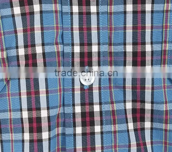 Latest Classic Fashion Checked Casual T Shirt photo-6