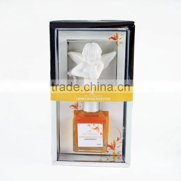 Eco-friendly Nutural Rattan Sticks With Sola Flower Fragrance Diffuser Wick photo-3