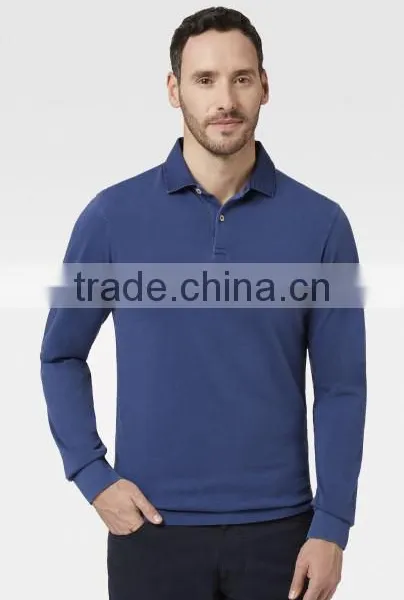 High Quality Long Sleeve Polo t Shirt,new Design Polo Shirt, Man Polo Shirt From China photo-2