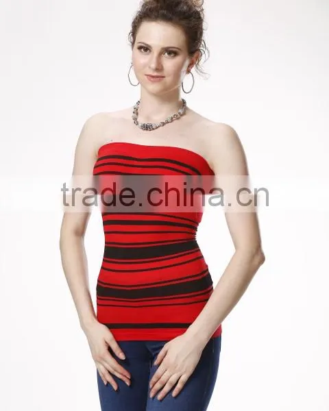 Women's Seamless Tops/H Strapless/sealmess Camisole photo-2