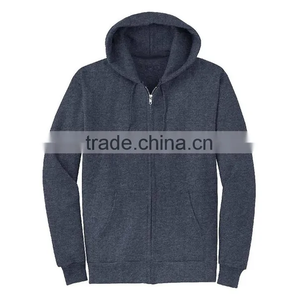 Bulk Plain Color Polyester Cotton Custom Design Mens Fitness High Quality Hoodie photo-2