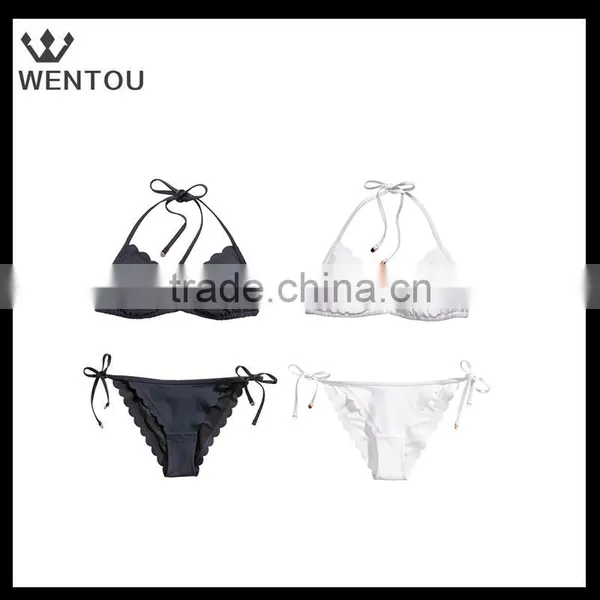 Wholesale Women Sexy Scalloped Bikini photo-3