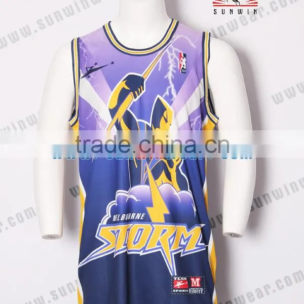 Customize Your Own New Style Basketball Jersey photo-4