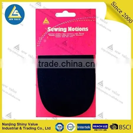 Round Shape Dark Beige Velour Iron on Shirt Patches photo-4