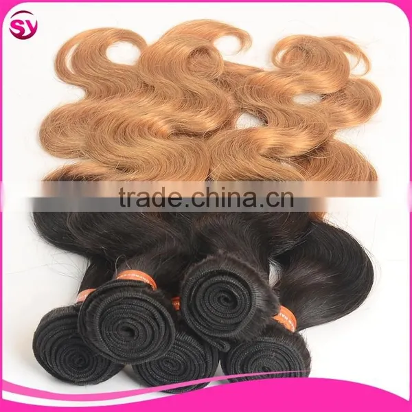 Hot Selling Gorgeous Two Tone Ombre Body Wave 10 Inch Brazilian Hair photo-3