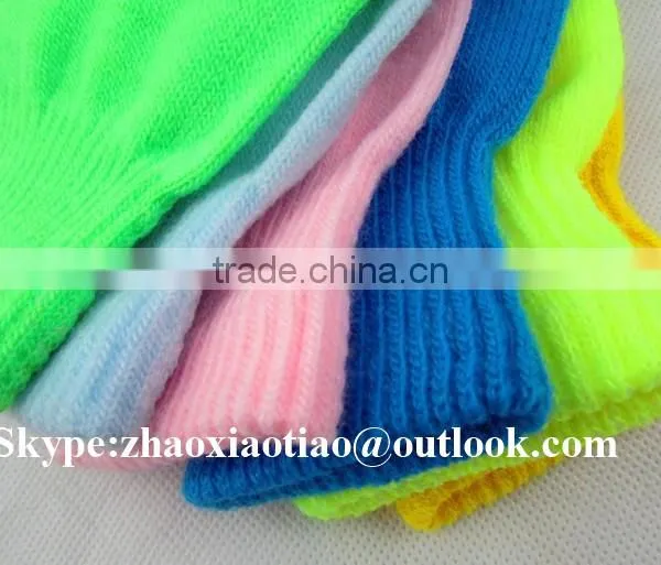 Conductive Touch Fingertips Glove/conductive Yarn Knitted Winter Glove Touch Screen Gloves photo-2