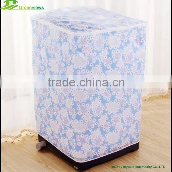 Washing Machine Fabric Cover Water Proof Washing Protective Cover Thick Plastic With Flannel in Middle Cover photo-5