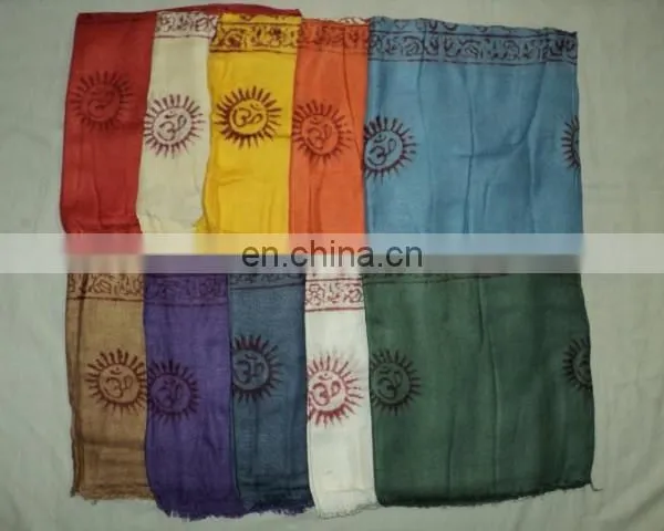 SQUARE SCARVES WITH HINDU GODS PRINS PRAYER 100 PCS photo-6