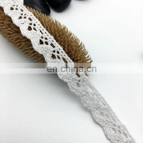 1.7CM Scallop Crochet OLCT4071 Cotton Free Customizable Services Free Lace Samples photo-2