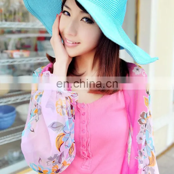 2015 Fashion Design Polyester Chiffon Summer Car Raglan Sleeves Accessories(PP620BL-P) photo-2