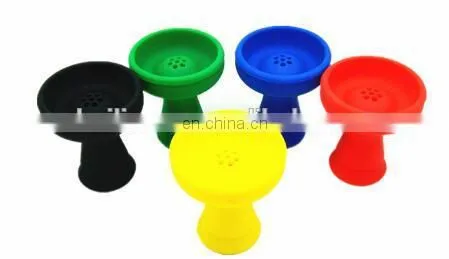 Excellent Quality Unbreakable Flower Silicon Hookah Bowl photo-6