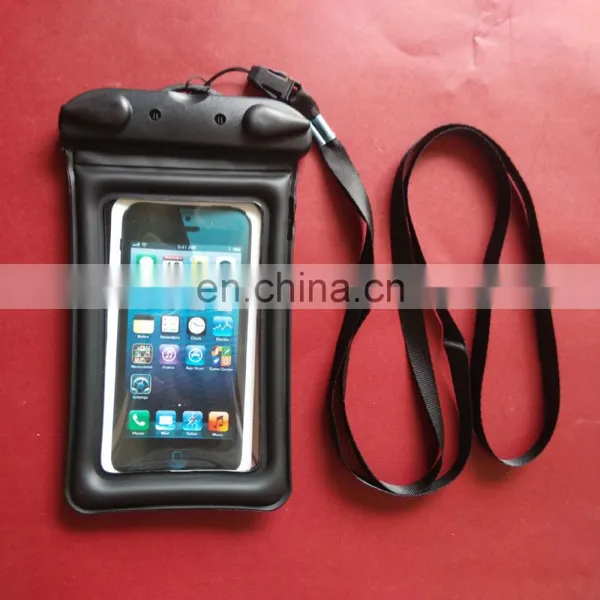 Durable PVC WaterProof Mutiple Mobile Phone Holder With Lanyard