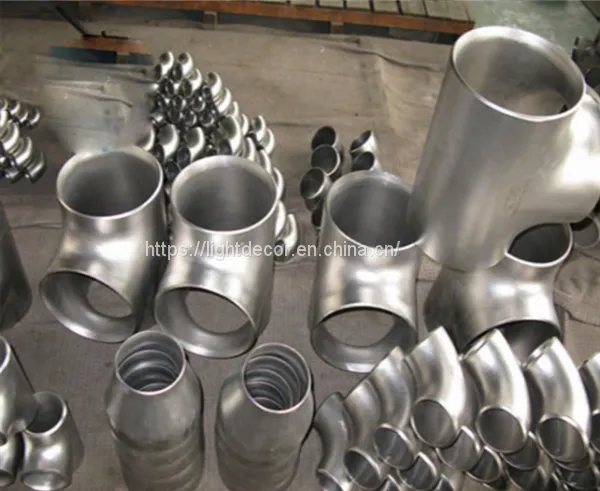 Custom Titanium Pipe Fittings Titanium Flange Elbow Tee