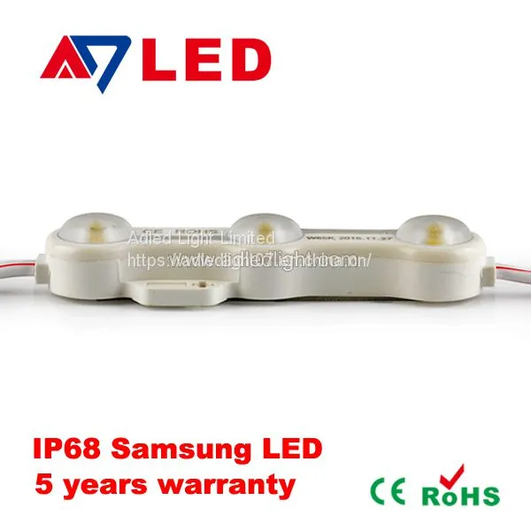 2016 New Waterproof IP68 Aluminium PCB ABS Casing Led Lattice Backlight Samsung Led Module photo-2
