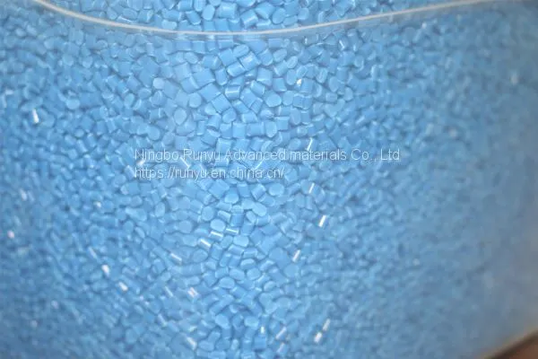 Flame Retardant Abs Resin Pp Masterbatch Rose Color Optical Bright photo-2