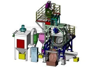 BARREL TYPE SHOT BLASTING MACHINE photo-2
