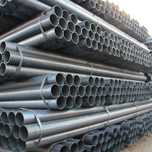 Tianjin Shengteng BS 1387 / ASTM A53 Mild Black Structure Steel Pipe photo-2
