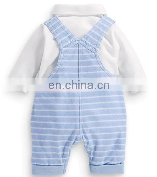 2018 New Baby Boy Cool Car Suspender Pants Back Pants T-shirt Two Suits photo-2